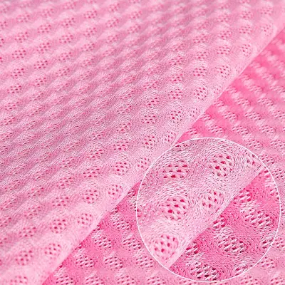 girly pink air mesh fabric for shoes