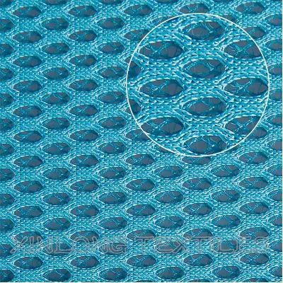 3d spacer air hole knitted mesh fabric