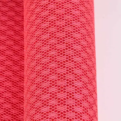 3d air mesh lining fabric watermelon red