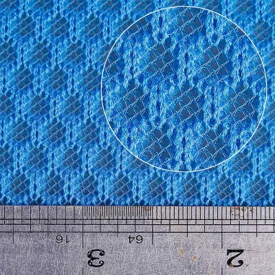 3D spacer fabric Air layer mesh blue