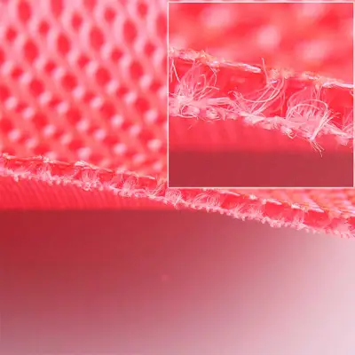 watermelon red air mesh fabric for shoes