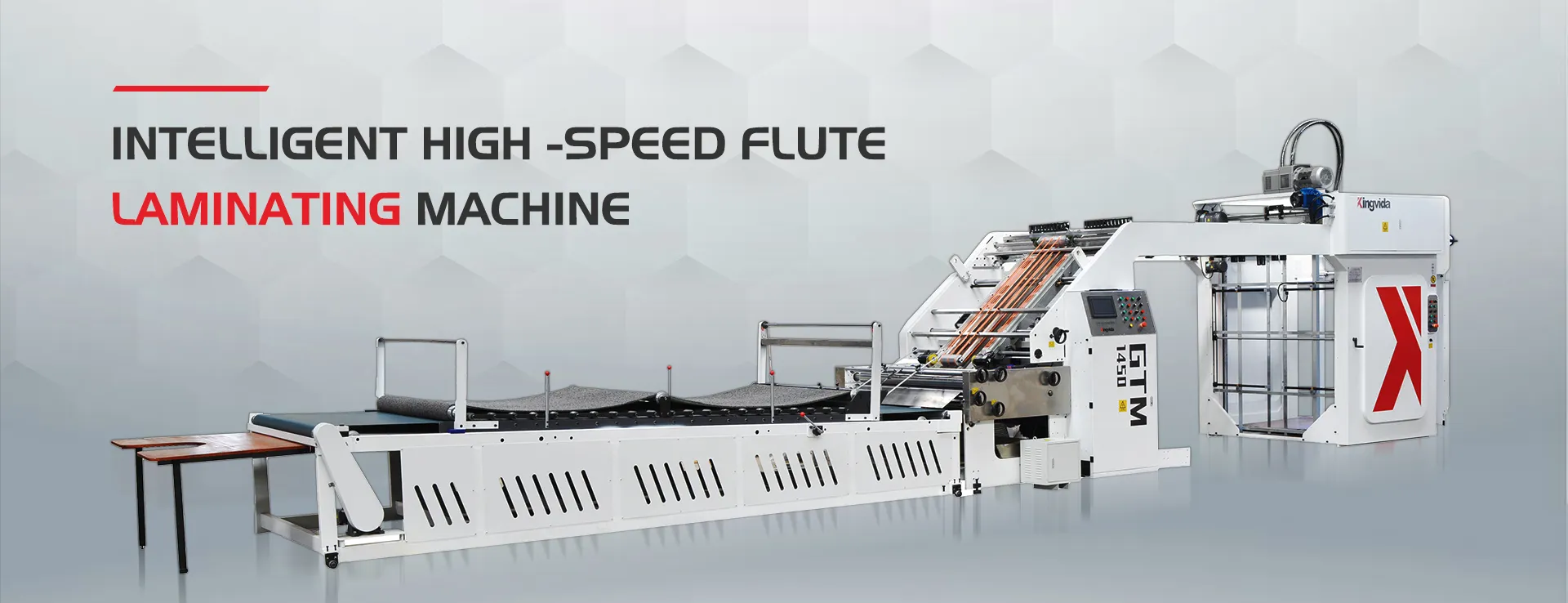 Intelligent High-speed Flute Laminating Machine