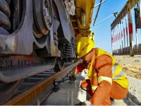 Rail Welding Completed on Desert Loop in Xinjiang