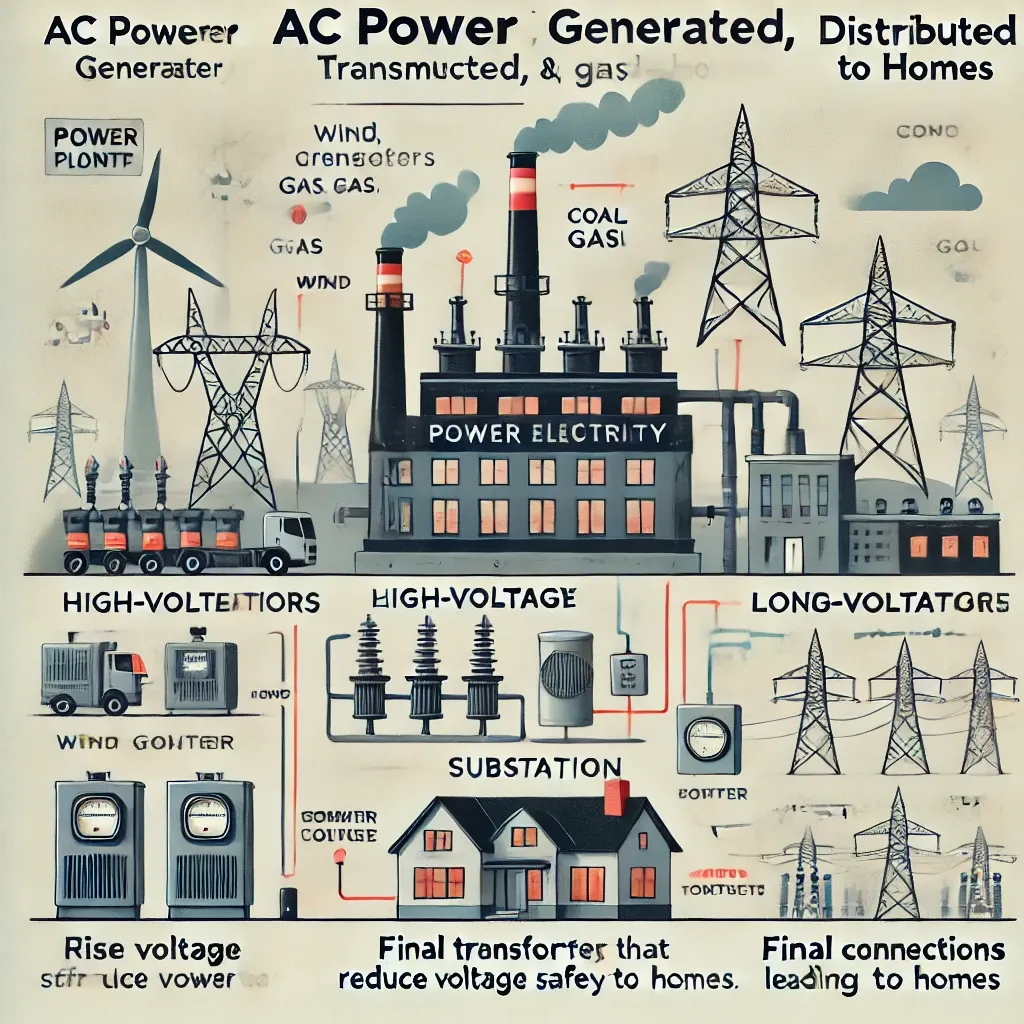 How AC Current Works?