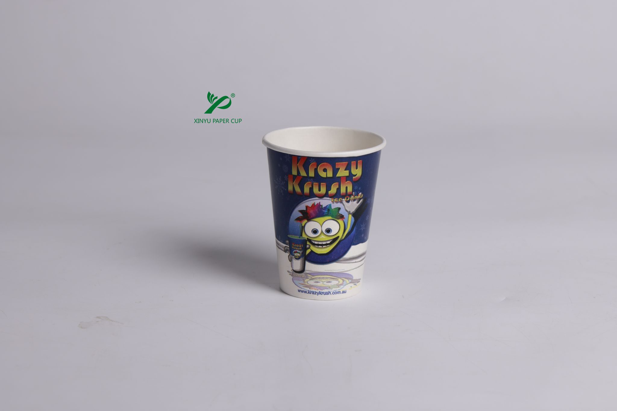 9oz single wall cold drinking paper cup 4