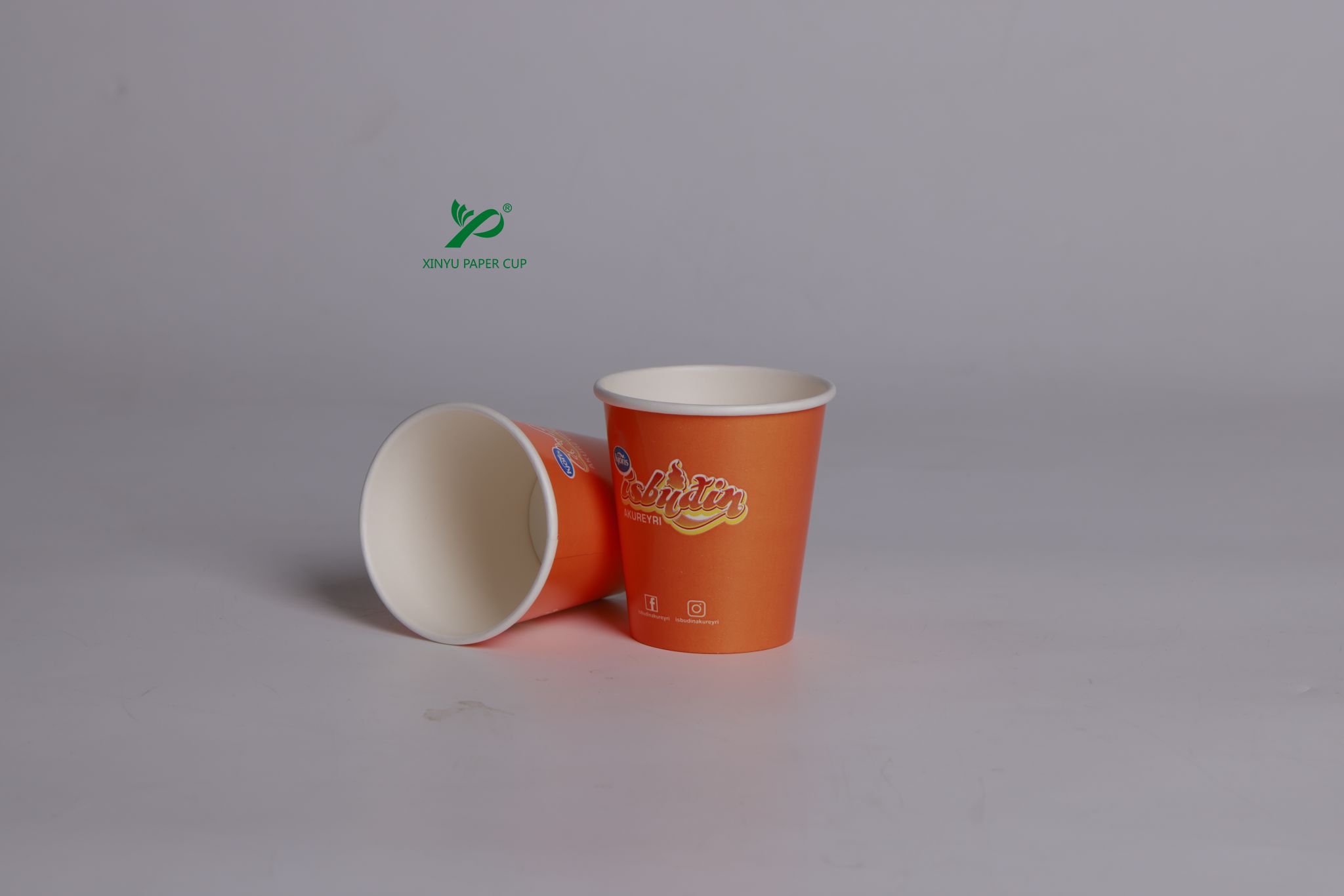 9oz single wall cold drinking paper cup 3