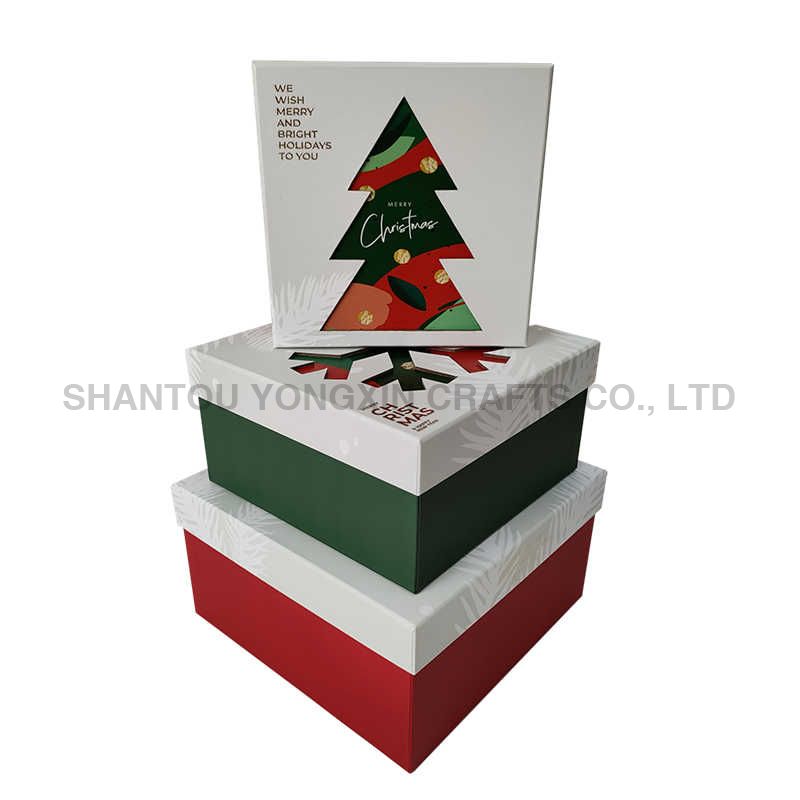 Christmas Tree Shape Paper Cardboard Luxury Box 5