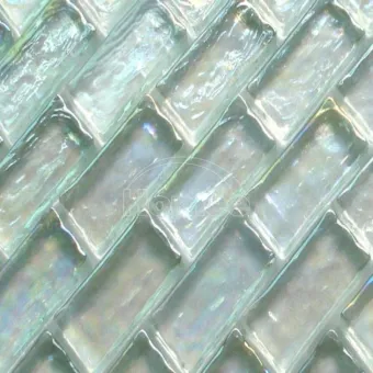 Modern White Glass Mosaic Swimming Pool Tile