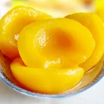 Canned Fruits and Canned Yellow Peach