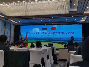 Encuentro de lntercambio para Cooperación Agricola entre Empresas China (Shandong)-Venezuela