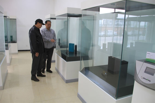 China Electronics Technology Group Corporation's 18th Research Institute Conducts Visitation to Tianjin Sinopoly New Energy Technology Co., Ltd.
