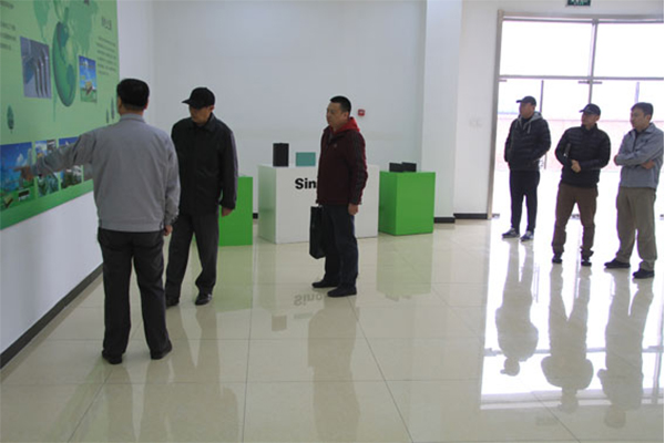 China Electronics Technology Group Corporation's 18th Research Institute Conducts Visitation to Tianjin Sinopoly New Energy Technology Co., Ltd.
