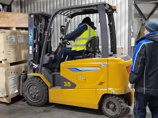 Fearless of severe cold | XCMG Kunpeng helps Russian logistics to move efficiently Fearless of severe cold | XCMG Kunpeng helps Russian logistics to move efficiently