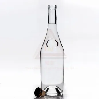 Бутылка для бренди Стеклянная бутылка по индивидуальному заказу 500 мл 700 мл 750 мл 