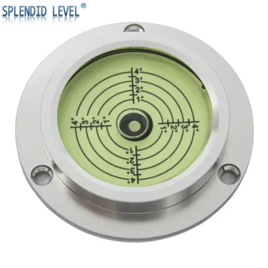 起重機水平儀金屬法蘭水準泡9415高精度水平儀氣泡打樁機水平儀氣泡