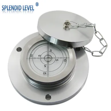 吊車支腿水平儀110耐高溫85度圓形高精度徐工三聯(lián)車載帶蓋水準泡