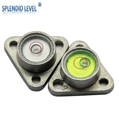 金屬鑄鐵水平儀三角法蘭水準儀2509小型水平氣泡高精度便攜水平珠