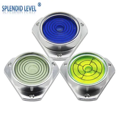 金屬法蘭三角測量異形水平儀4813小型高精度水準儀水準泡圓水準器