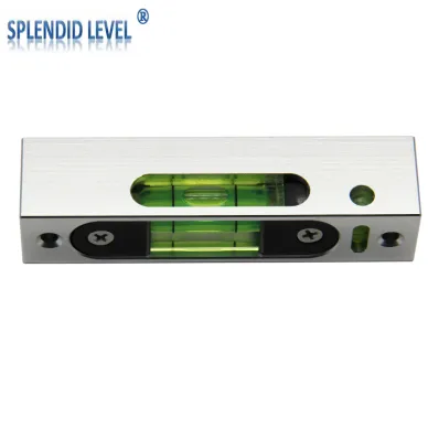 可調式水平儀條式水準儀帶強磁100方形夜視水平氣泡高精度水準泡