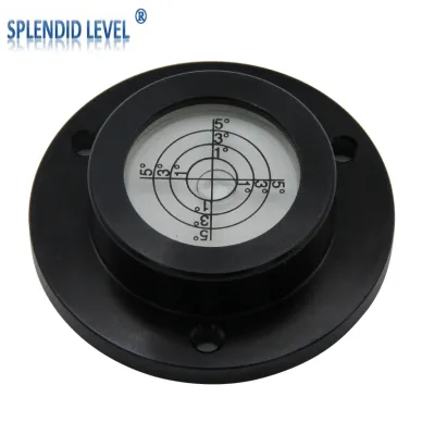 金屬法蘭萬向水平氣泡6017水平儀迷你小型水準泡吊車水準器水準儀