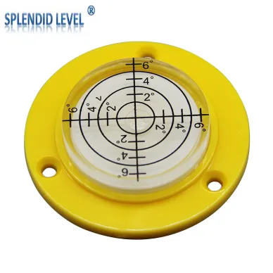 塑料法蘭水平儀4910高精度水準器萬向水準儀牛眼水準泡迷你水平泡