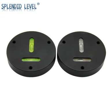 T型水平儀8018金屬雙向測量水平氣泡圓形高精度水準泡便攜式水平