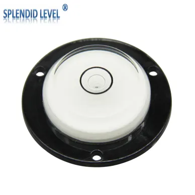 萬向水平儀塑料法蘭圓水準氣泡4312牛眼水準儀安裝孔水平尺水平珠