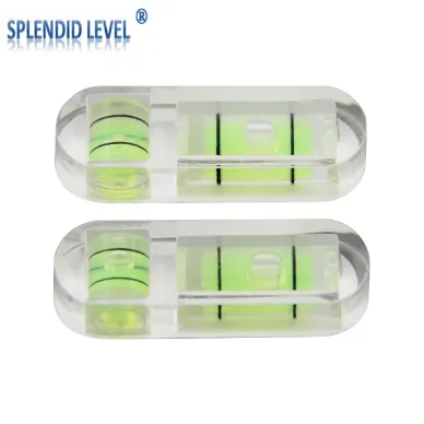 全新料方形水平氣泡T型水準泡3007小型水準儀便攜式塑料水平儀