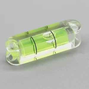 亞克力方形水平尺帶安裝孔1038迷你高精度水準器塑料水平泡水平儀