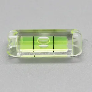 亞克力方形水平尺帶安裝孔1038迷你高精度水準器塑料水平泡水平儀