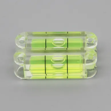 亞克力方形水平尺帶安裝孔1038迷你高精度水準器塑料水平泡水平儀