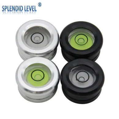 金屬圓形電子秤2010便攜式水平儀水平氣泡高精度迷你小型水準氣泡