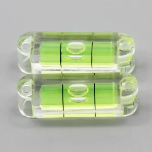 亞克力方形水平尺帶安裝孔1038迷你高精度水準器塑料水平泡水平儀