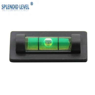 高精度一字水平泡珠磁性水準器支架水平儀迷小型方形便攜水平尺