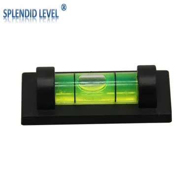 一字水平泡珠磁性方形氣泡水平儀水平氣泡4819水準泡迷你平衡尺