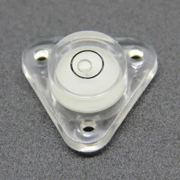 異形法蘭小型水平珠2508高精度水準泡圓形水準儀塑料三角水平氣泡