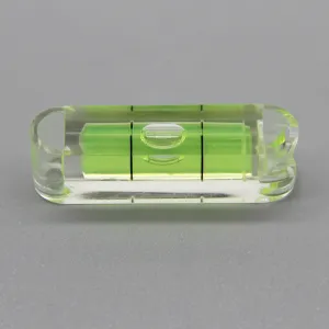 亞克力方形水平尺帶安裝孔1038迷你高精度水準器塑料水平泡水平儀