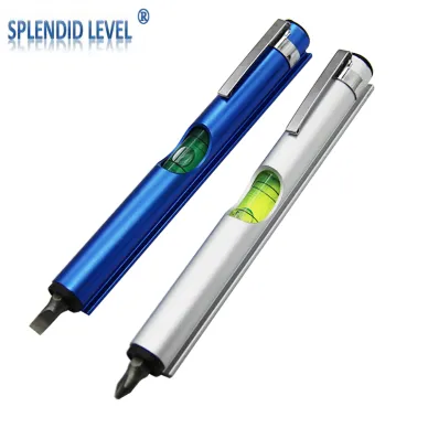 螺絲刀水平儀鋁合金多功能功能筆迷你測量水準儀便攜高精度水平尺