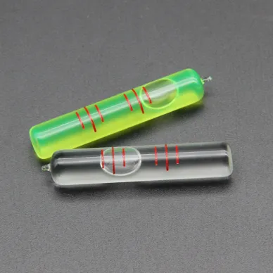 高精度玻璃管水平泡小型水準儀水平珠0735水準泡3分氣泡水平儀