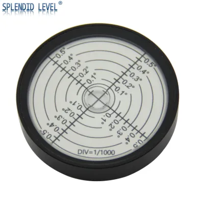 高精度萬向水平儀6012磁性水平氣泡金屬水準儀圓形水準泡水平珠