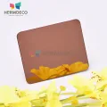 201/304 8K Mirror Gold Rose Gold Color Decorative Stainless Steel Sheet