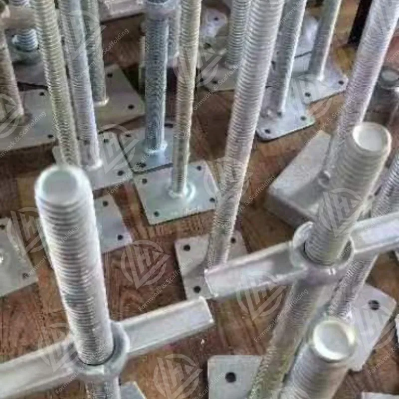 قاعدة دعامة السقالة