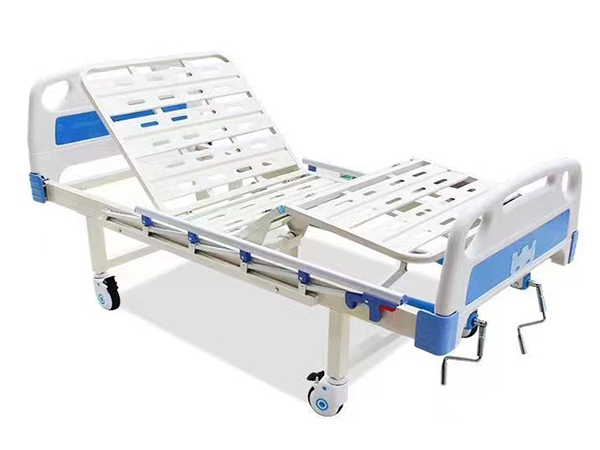 What is a 2 crank hospital bed?