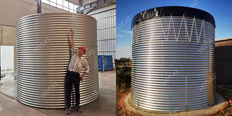 Design and application of galvanized plate agricultural water tank Design and application of galvanized plate agricultural water tank