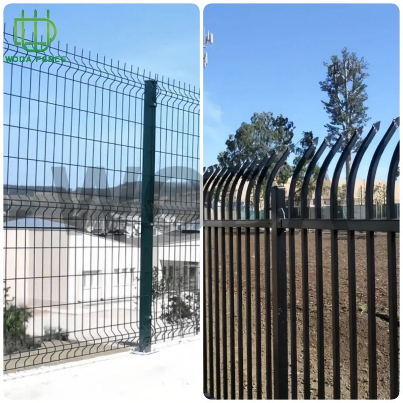 Transparent Security: Welded Mesh vs. Solid Panel Metal Fence Visibility Transparent Security: Welded Mesh vs. Solid Panel Metal Fence Visibility