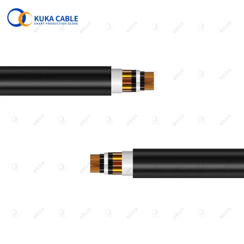 12/20 (24)kV  Three Core VDE 0276 N2XSEY Cables