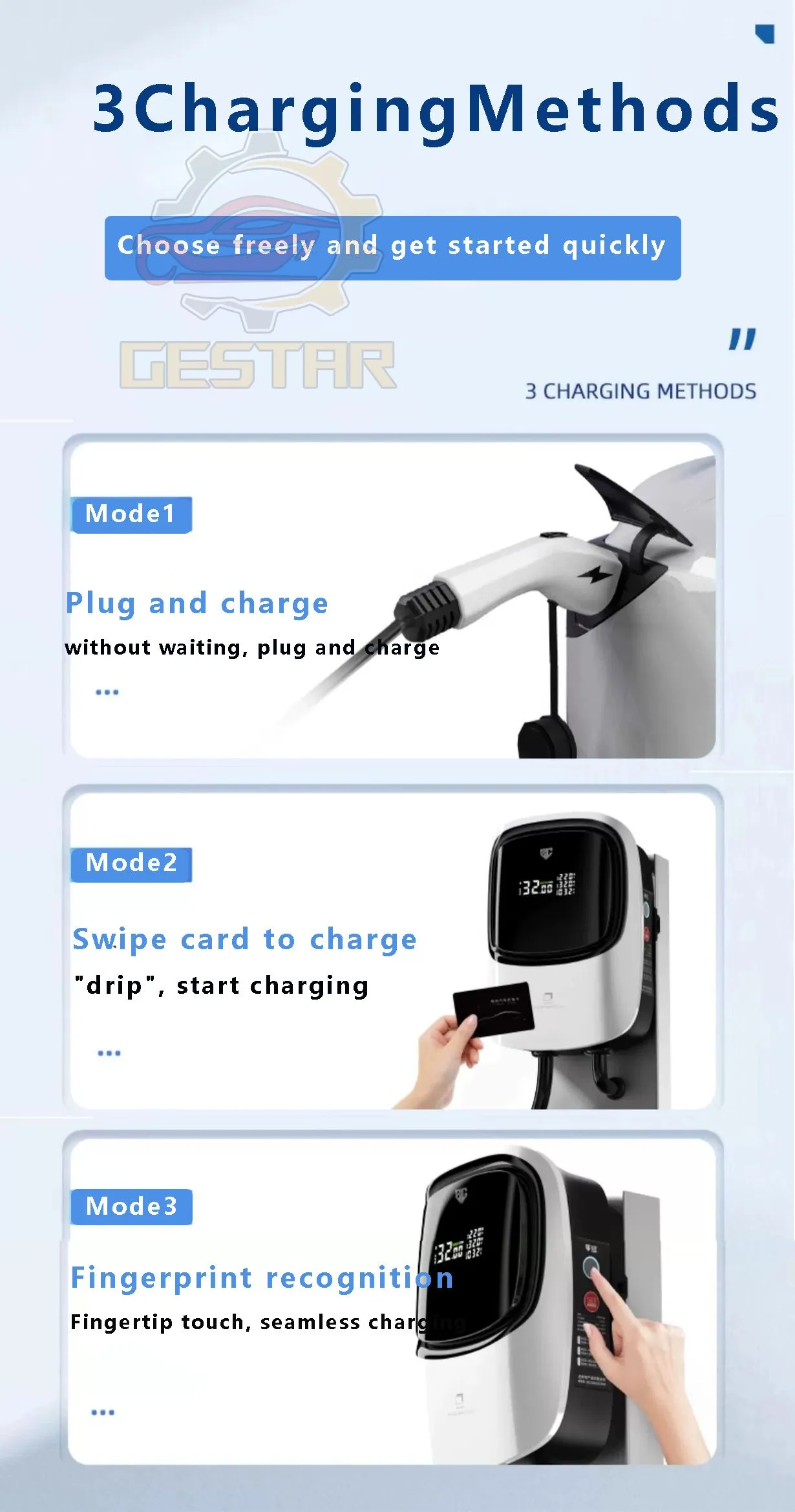 محطة كومة شحن AC الذكية لـ EV و HEV محطة كومة شحن AC الذكية لـ EV و HEV