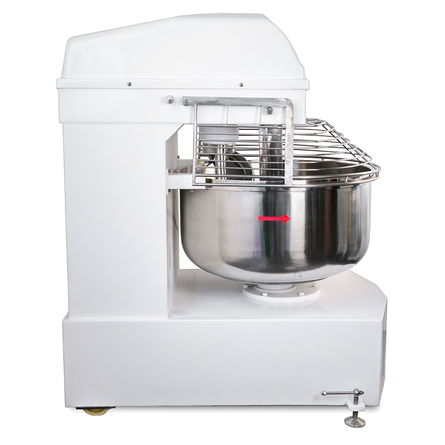 75kg flour capacity 200L Spiral Dough Mixer Bread Making Machine Bakery Equipment With CE Certificate