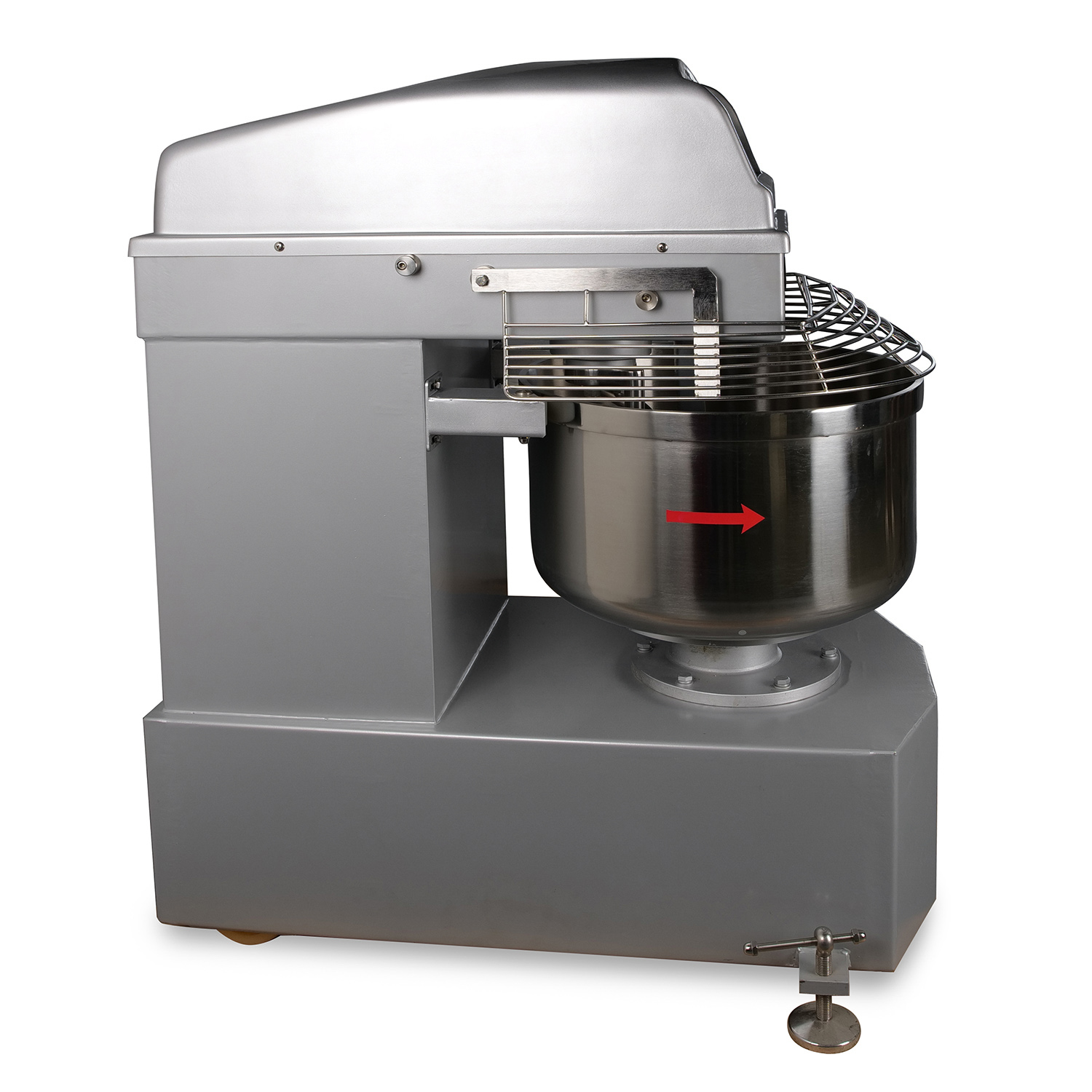 25kg flour capacity 80L Spiral Dough Mixer Bread Making Machine Bakery Equipment With CE Certificate