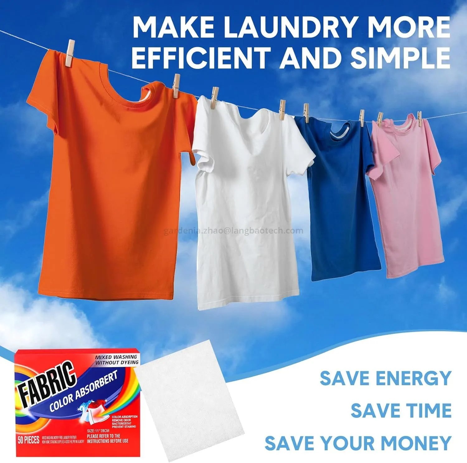Color Catcher & Absorbing Laundry Sheet Color Catcher & Absorbing Laundry Sheet
